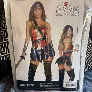 Forplay Enchanted Costume - Red and Blue